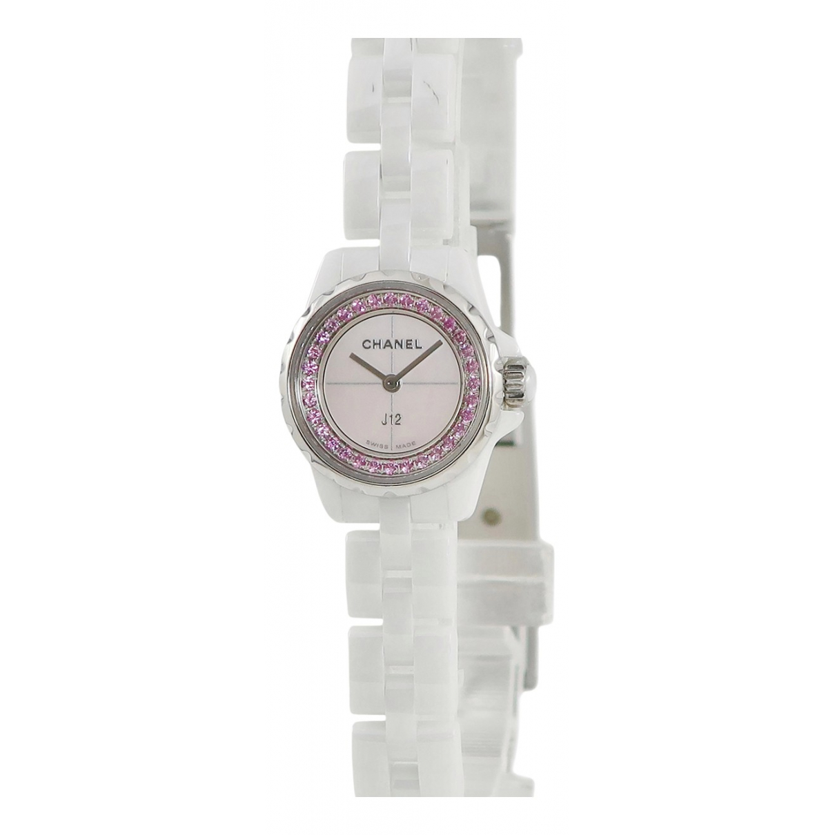 J12 quartz ceramic watch Chanel Pink in 